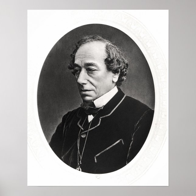 Póster Benjamin Disraeli c.1874 (Frente)