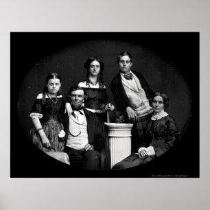 Póster Benjamin Family Daguerreotype 1852