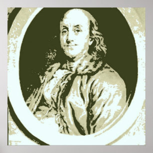 Póster Benjamin Franklin