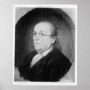 Poster BENJAMIN FRANKLIN por Charles Willson Peale