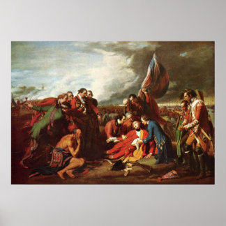 Poster Benjamin West Death Of General Wolfe