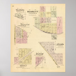 Póster Bennett, Nebraska