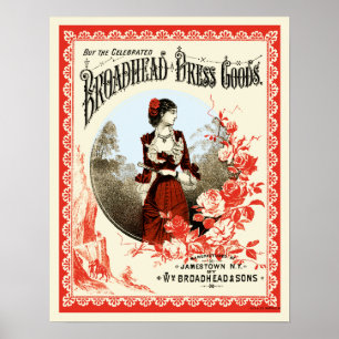 Póster Bens do vestido de Broadhead