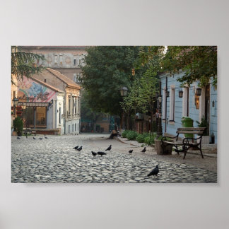 Póster Beograd Skadarlija Srbija