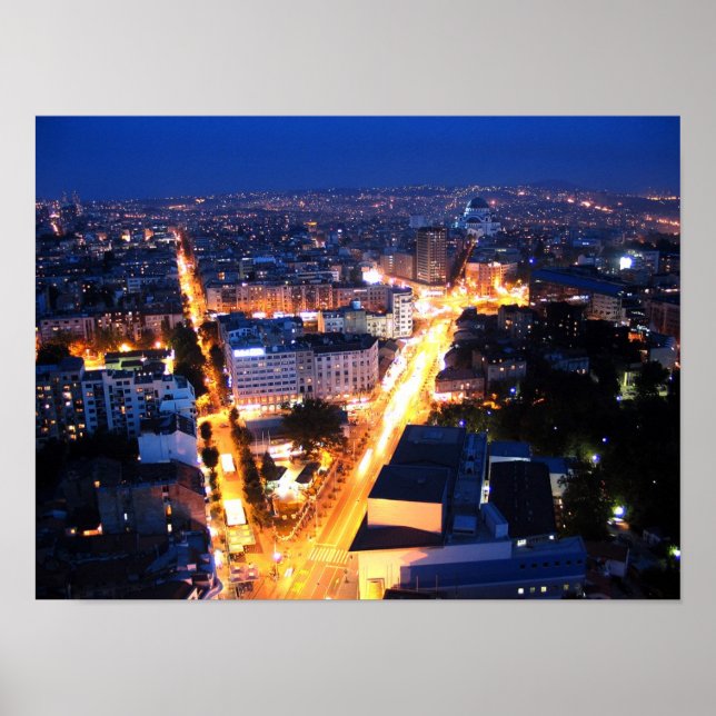 Poster Beograd Srbija (Frente)