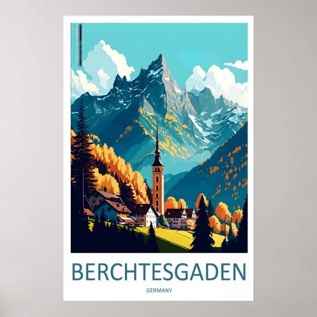 Poster Berchtesgaden 1 (Frente)