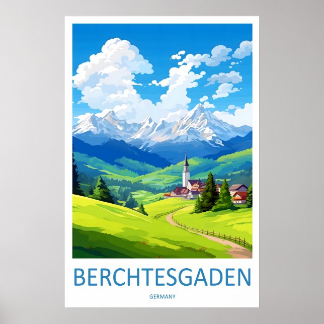 Poster Berchtesgaden 2 (Frente)