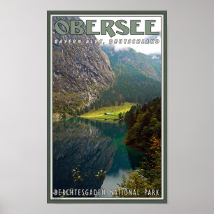 Póster Berchtesgaden - Obersee