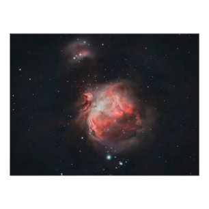 Póster Berço de Estrelas: Coração Radiante da Nebulosa de