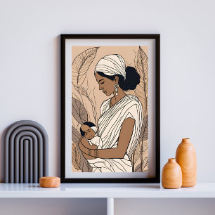 Poster Berço Suave de Amor