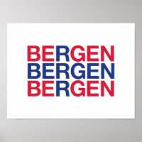 BERGEN Bandeira Norueguesa