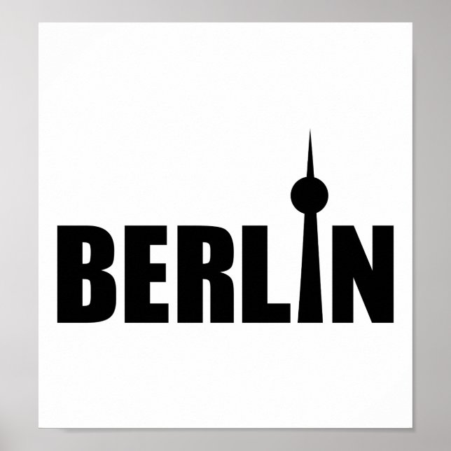 Poster Berlim Alemanha (Frente)
