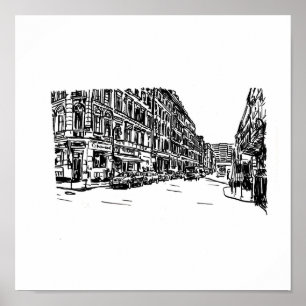 Póster Berlim Kreuzberg