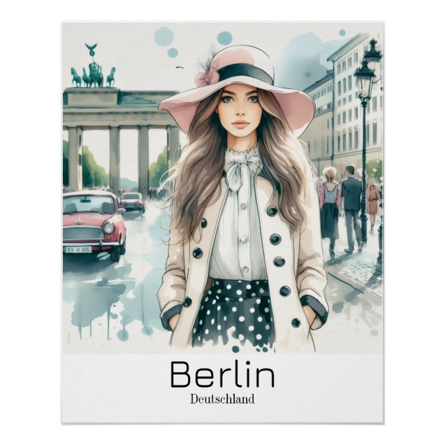 Póster Berlin (Frente)