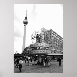 Póster Berlin Straßen Bild