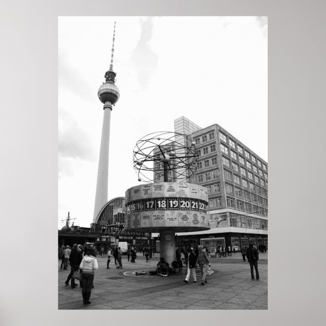 Póster Berlin Straßen Bild (Frente)