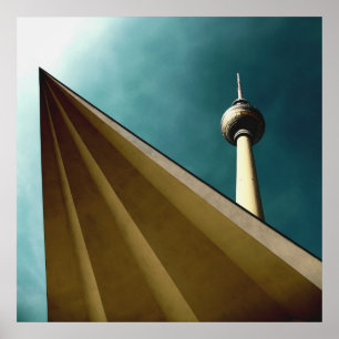 Póster Berlinense Fernsehturm