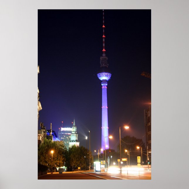Póster Berliner Fernsehturm (Frente)