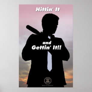 Poster Berm-Tecnologia Hittin ele e obtendo o