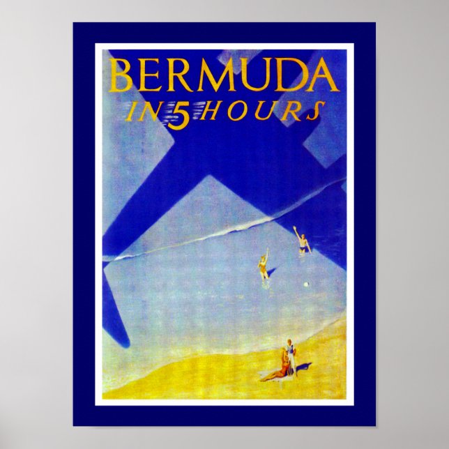 Póster Bermud em 5 horas (Frente)