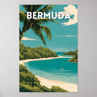 Poster Bermuda Viagem