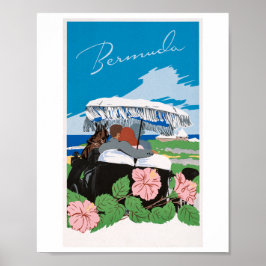Poster Bermudas (1940-1950) por Adolph Treidler. 