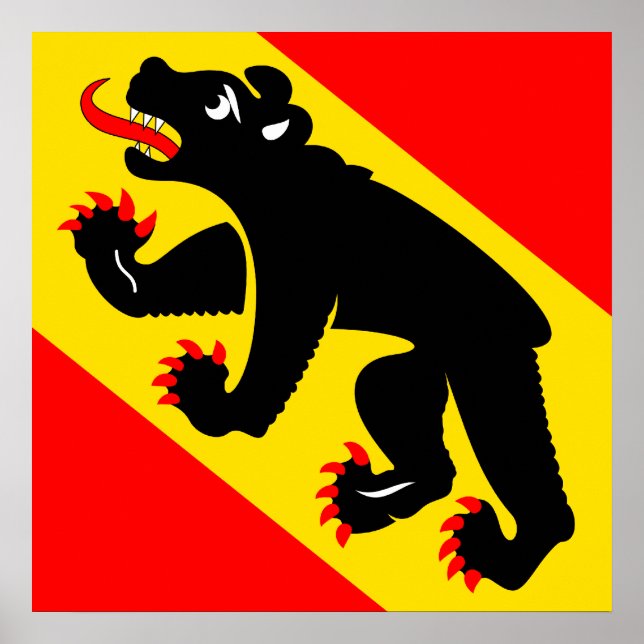 Poster Berna, Suiça (Frente)