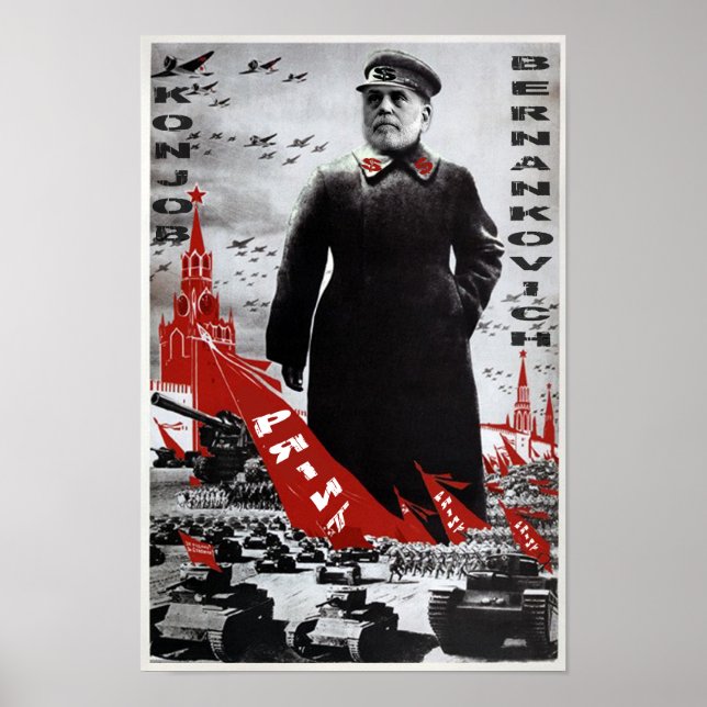 Poster Bernankovich Konjob (Frente)