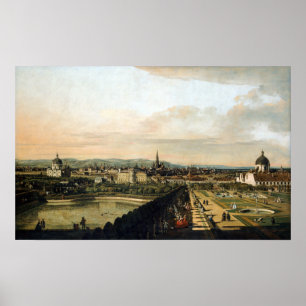 Poster Bernardo Bellotto, Canaletto Viena