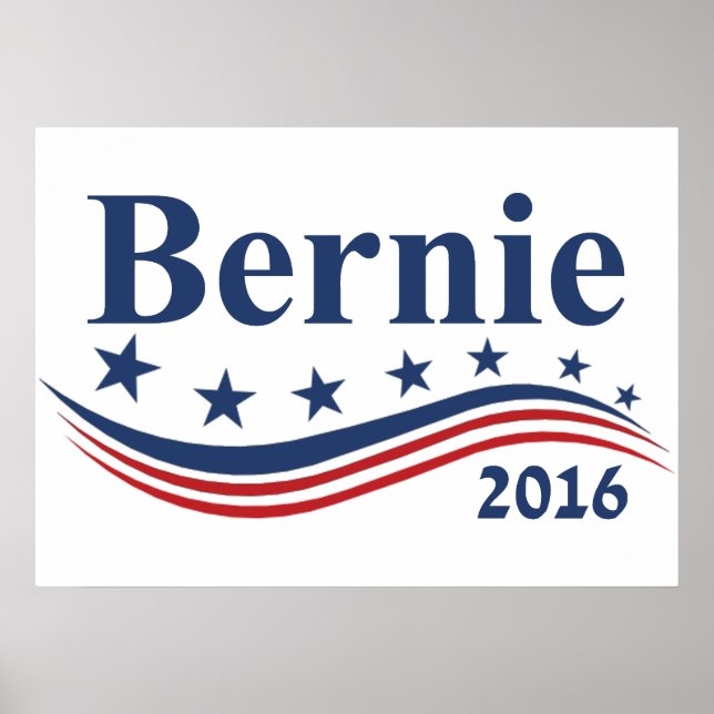 Poster Bernie Sanders 2016 (Frente)