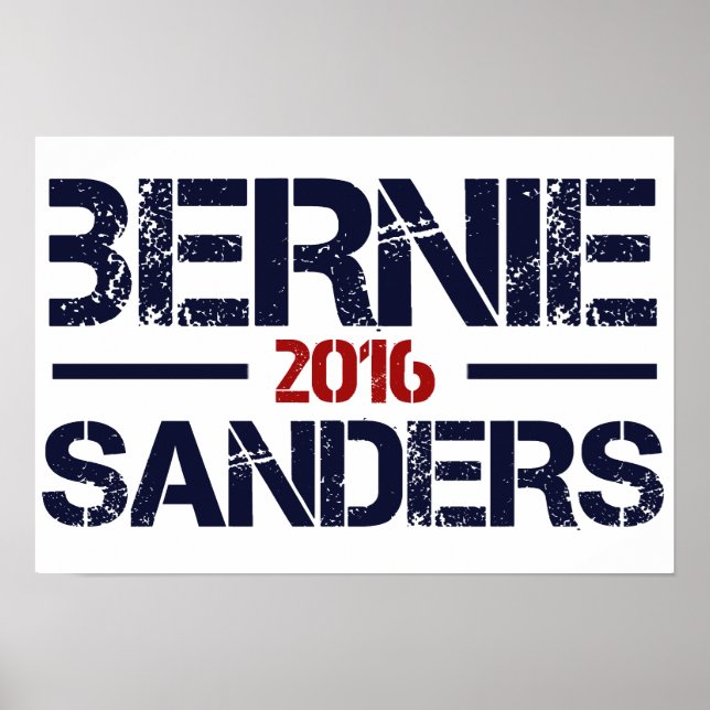 Póster Bernie Sanders 2016 (Frente)