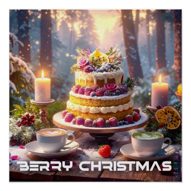 PÓSTER BERRY CHRISTMAS (Frente)