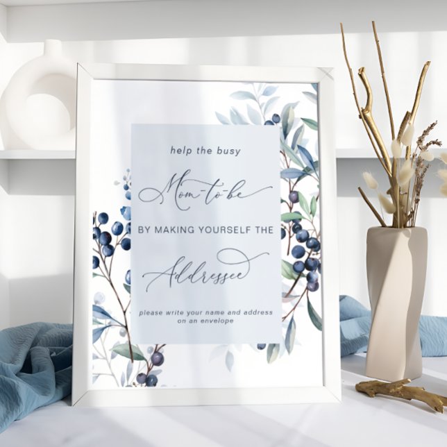 Poster Berry Sweet Endereço um Envelope (Criador carregado)