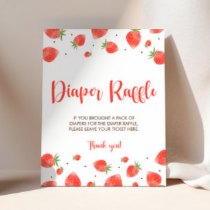 Poster Berry Sweet - Fralda Raffle - Sinal