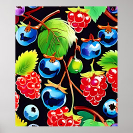 Poster Berryful Delight Art