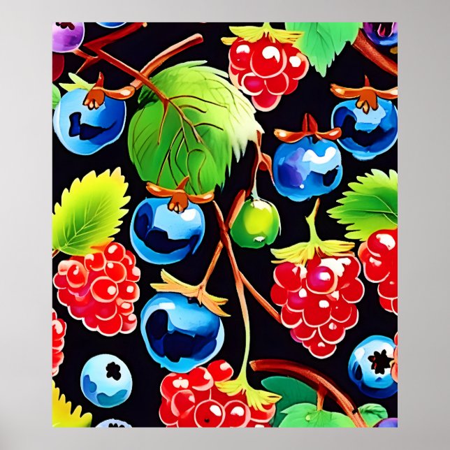 Poster Berryful Delight Art (Frente)