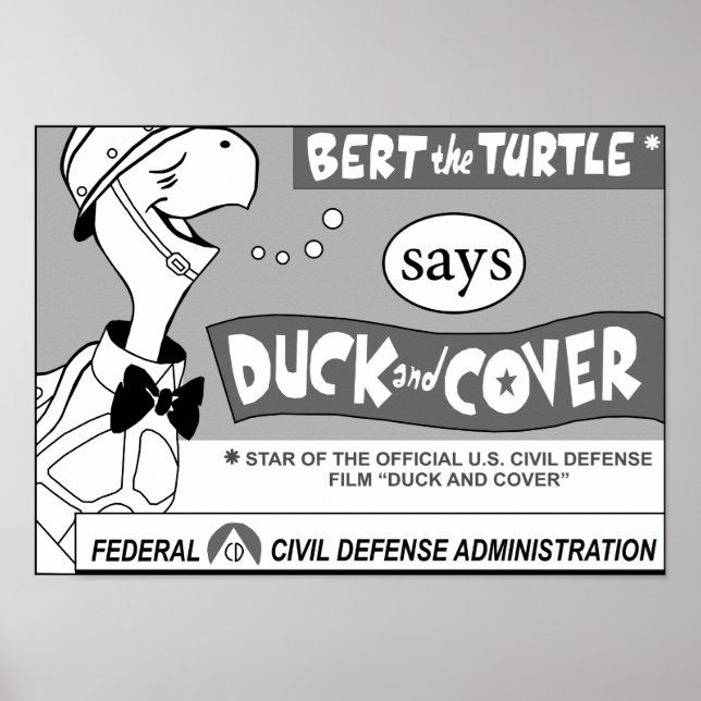 Poster Bert the Turtle Says (Frente)
