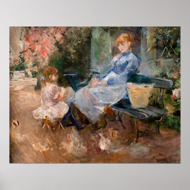Poster Berthe Morisot - A Fábula (Frente)