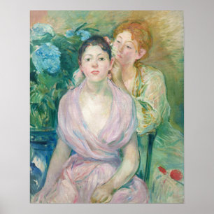 Poster Berthe Morisot - A Hortênsia / As Duas Irmãs