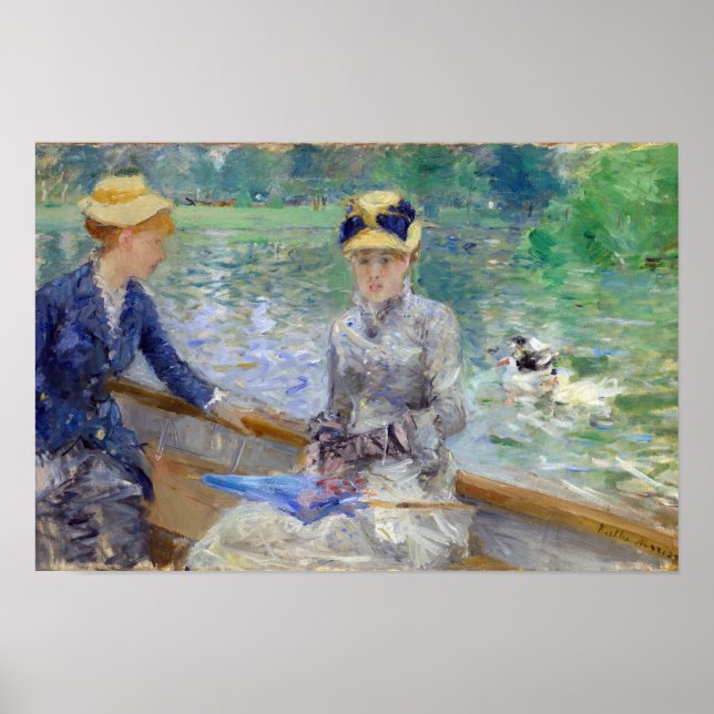 Poster Berthe Morisot - Dia de Verão (Frente)