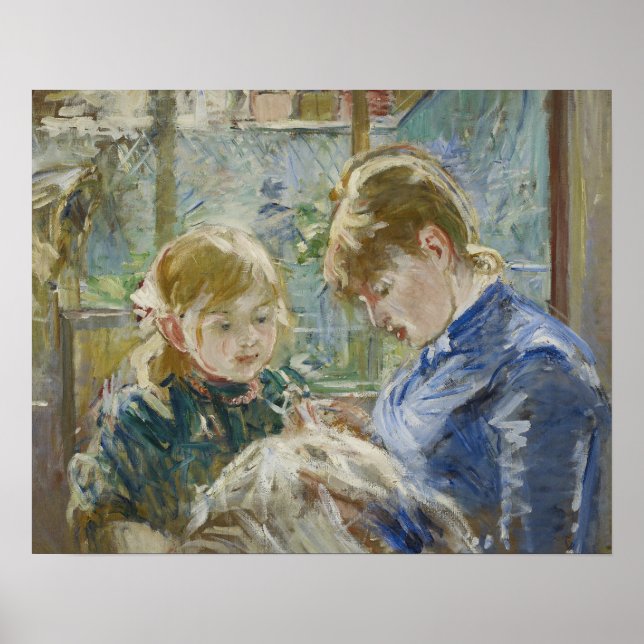 Póster Berthe Morisot - Filha do Artista, Julie (Frente)