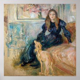 Poster Berthe Morisot - Julie e seu Galgo Laerte