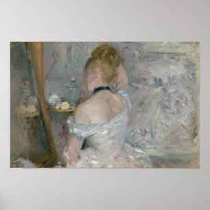 Poster Berthe Morisot - Mulher na sua Toilette