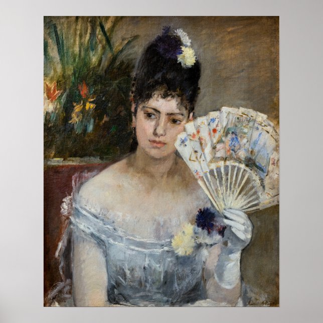 Poster Berthe Morisot - No Bal (Frente)