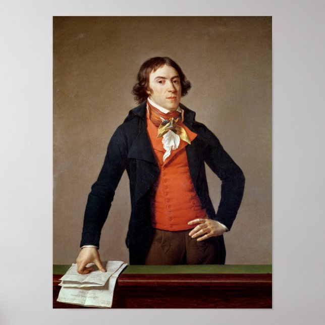 Poster Bertrand Barere de Vieuzac (Frente)