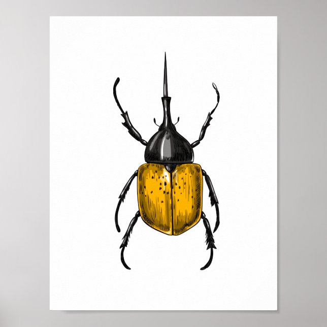 Poster Besouro Hércules (Frente)