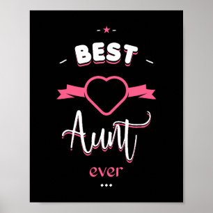 Poster Best aunt ever