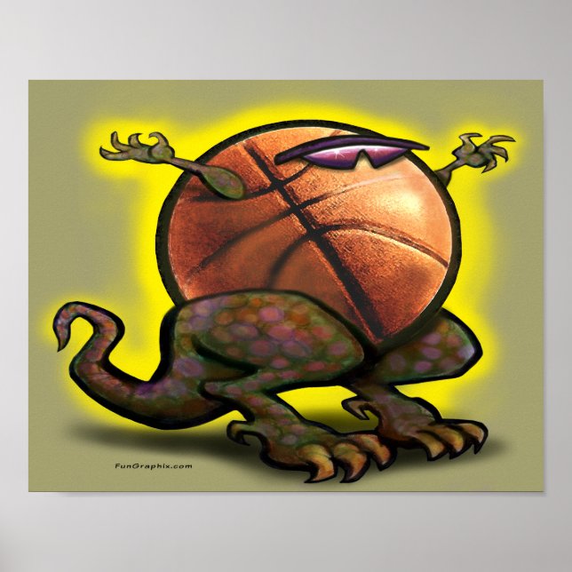 Poster Besta de Basquete (Frente)
