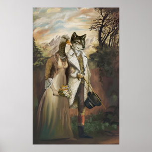 Poster Bestas Nobres - Lobo no Vestuário de Ovinos