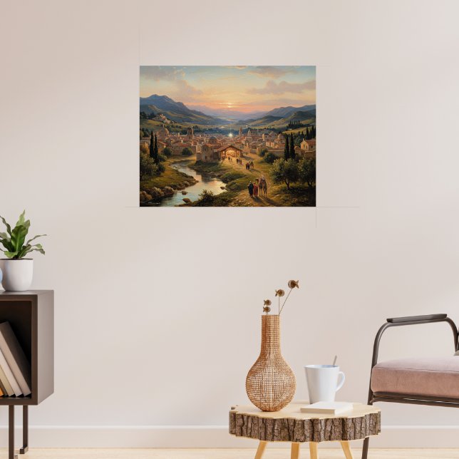 Poster Bethlehem, Nativity Scene, (Sala de Estar 3)